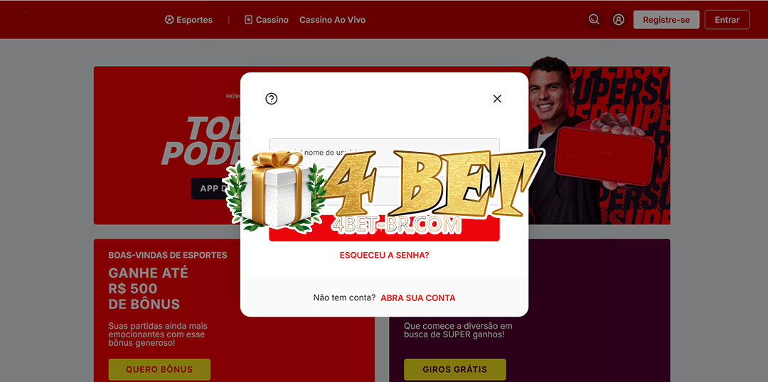 4 bet login